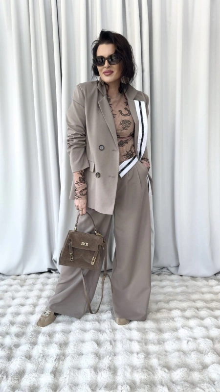 MARYNARKA DAMSKA MOCCA BALANCE STYL