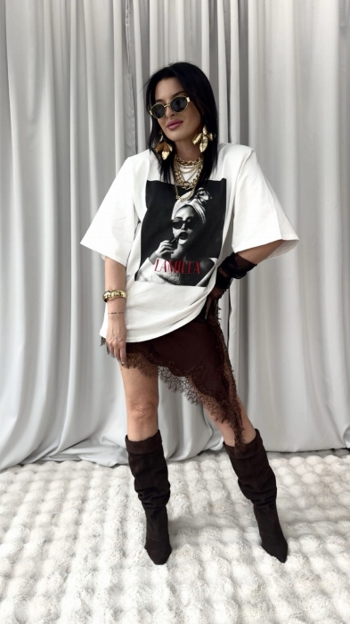T shirt biały moly la milla