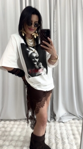 T-shirt biały moly la milla