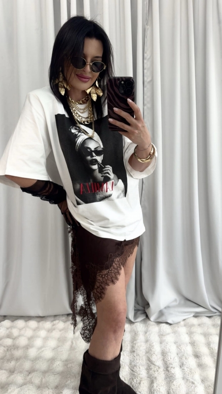 T-shirt biały moly la milla