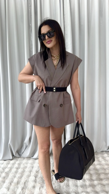 Kamizelka oversize la milla